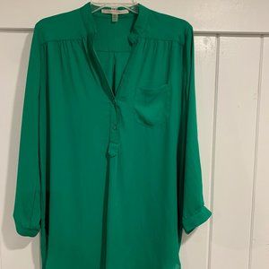 Kelly Green Blouse